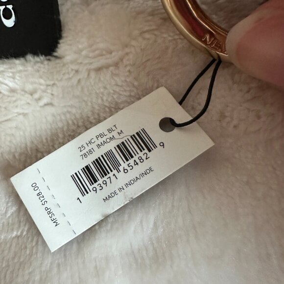 NWT! Coach Women\'s Horse and Carriage Golden Buckle Belt In Pink Size M F78181